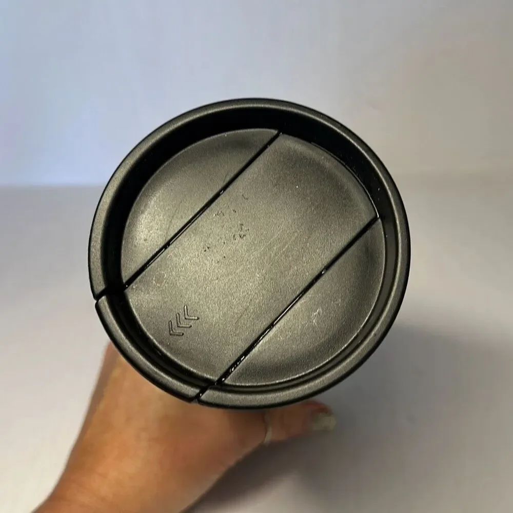 Starbucks 2016 Stainless‎ HOLLY BERRY Christmas Holiday Travel Mug STAINED